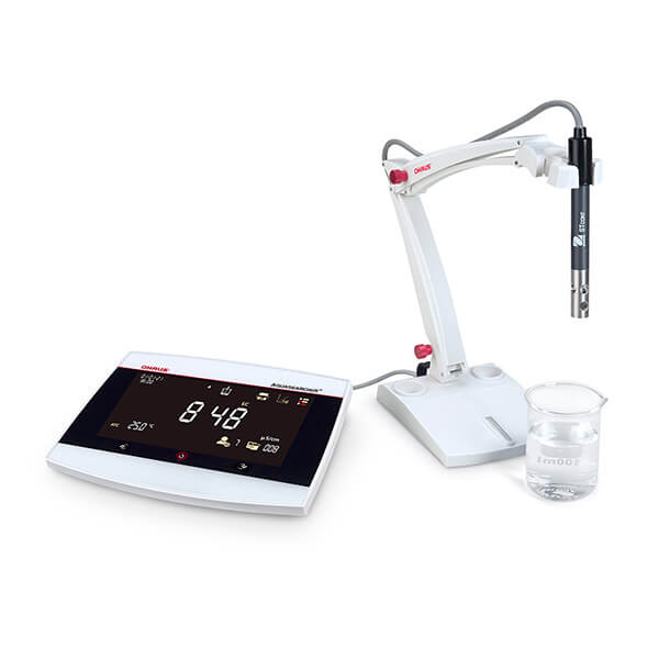 جهاز القياس AQUASEARCHER™ AB33EC 3 AB33EC Holder Electrode Beaker Left 3