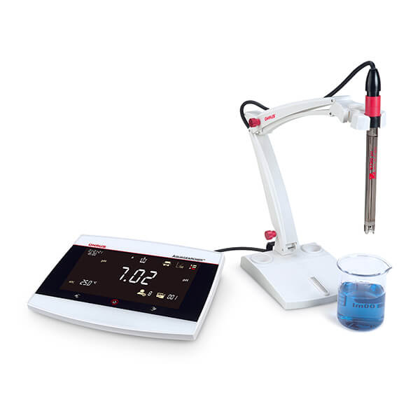 جهاز قياس | AQUASEARCHER™ AB33PH Bench Meter 3 AB33PH Holder Electrode Beaker Left 3